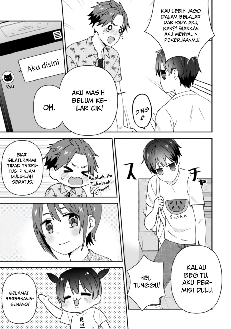 The Cute Girl Sitting Next to Me Is Trying to Make Me Fall in Love With Her as a Way to Ridicule Me, but the Tables Were Turned on Her Before She Knew It Chapter 25 END Gambar 22